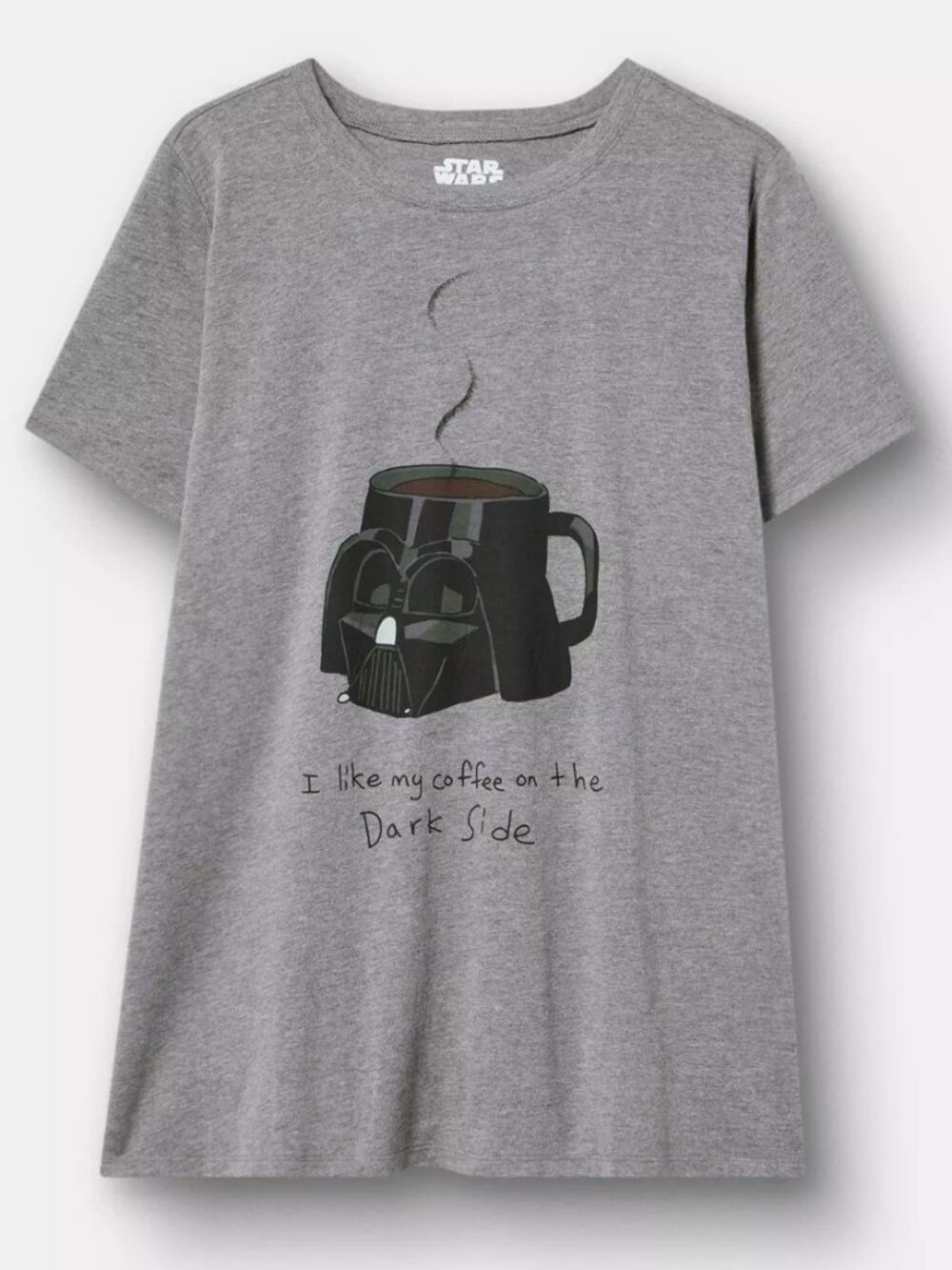 Torrid Gray Star Wars Classic Cotton Jersey Tee plus size